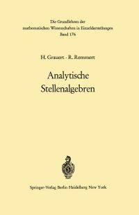 Book Cover for Analytische Stellenalgebren by Hans Grauert, Reinhold Remmert