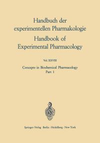 Book Cover for Concepts in Biochemical Pharmacology by HS Ackermann, Bernard B Brodie, James R Gillette