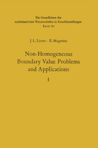 Book Cover for Non-Homogeneous Boundary Value Problems and Applications by Jacques Louis Lions, Enrico Magenes