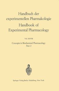 Book Cover for Concepts in Biochemical Pharmacology by Bernard B Brodie, James R Gillette
