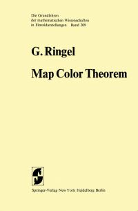 Book Cover for Map Color Theorem by G Ringel