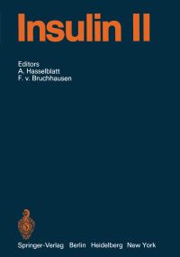 Book Cover for Insulin by A Hasselblatt, Fv Bruchhausen