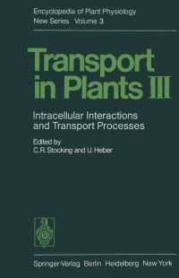 Book Cover for Transport in Plants III by CR Stocking, U Heber