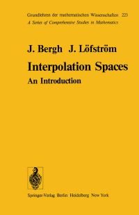 Book Cover for Interpolation Spaces by J Bergh, J Löfström