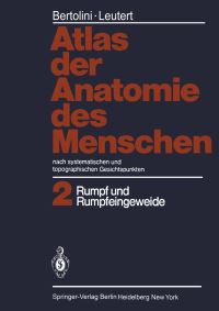 Book Cover for Atlas Der Anatomie Des Menschen by Rolf Bertolini, Gerald Leutert