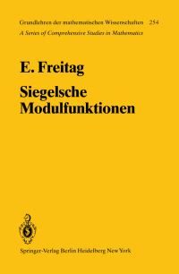 Book Cover for Siegelsche Modulfunktionen by E Freitag