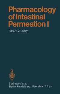 Book Cover for Pharmacology of Intestinal Permeation I by W McD Armstrong