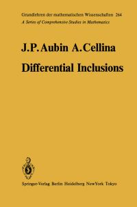 Book Cover for Differential Inclusions by JP Aubin, A Cellina