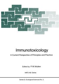 Book Cover for Immunotoxicology by P W Mullen