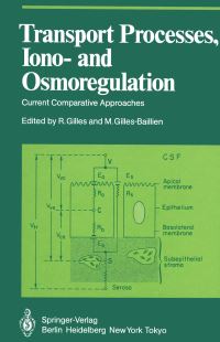 Book Cover for Transport Processes, Iono- And Osmoregulation by R Gilles, M GillesBaillien