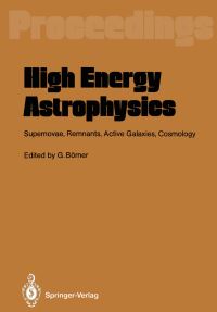 Book Cover for High Energy Astrophysics by Gerhard Börner