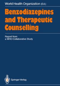 Book Cover for Benzodiazepines and Therapeutic Counselling by World Health Organization