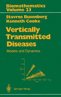 Book Cover for Vertically Transmitted Diseases by Stavros Busenberg, Kenneth Cooke