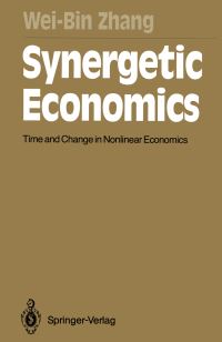 Book Cover for Synergetic Economics by WeiBin Zhang