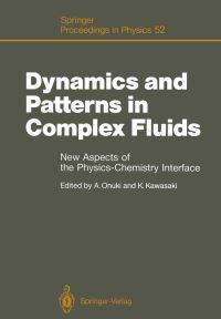 Book Cover for Dynamics and Patterns in Complex Fluids by Akira Onuki, Kyozi Kawasaki