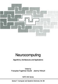 Book Cover for Neurocomputing by Francoise Fogelman Soulie, Jeanny Herault