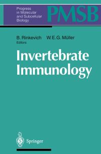 Book Cover for Invertebrate Immunology by B Rinkevich, WEG Müller