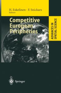Book Cover for Competitive European Peripheries by Heikki Eskelinen, Folke Snickars
