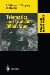 Book Cover for Telematics and Transport Behaviour by Peter Nijkamp, Gerard Pepping, David Banister