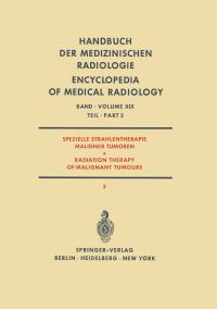 Book Cover for Spezielle Strahlentherapie Maligner Tumoren / Radiation Therapy of Malignant Tumours. Spezielle Strahlentherapie Maligner Tumoren / Radiation Therapy of Malignant Tumours by A Zuppinger