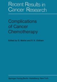 Book Cover for Complications of Cancer Chemotherapy by G Mathe, RK Oldham
