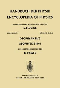 Book Cover for Geophysik III. Geophysik / Geophysics by GM Nikolskij, K Rawer, P Stubbe, L Thomas, T Yonezawa