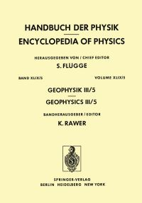 Book Cover for Geophysik III / Geophysics III Geophysik / Geophysics by Ja L Alpert, T K Breus, K I Gringauz, W L Jones, A T Vassy, E Vassy, W L Webb