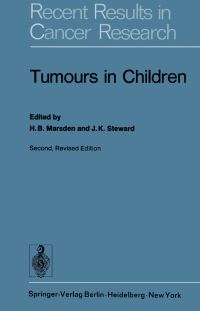 Book Cover for Tumours in Children by H B Marsden, J K Steward
