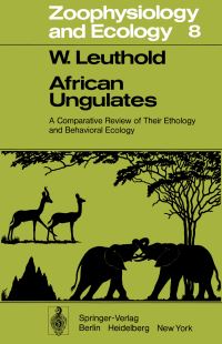 Book Cover for African Ungulates by Walter Leuthold