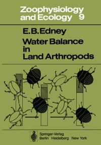 Book Cover for Water Balance in Land Arthropods by E B Edney