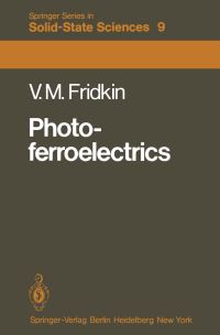 Book Cover for Photoferroelectrics by Vladimir M. Fridkin