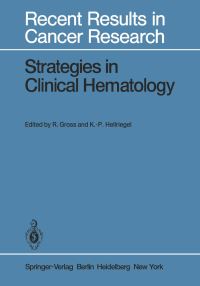 Book Cover for Strategies in Clinical Hematology by R Gross, KP Hellriegel