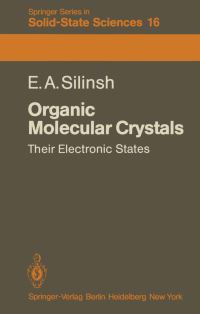 Book Cover for Organic Molecular Crystals by Edgar A. Silinsh
