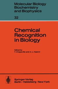 Book Cover for Chemical Recognition in Biology by F Chapeville, A L Haenni