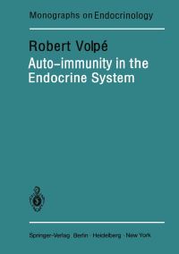 Book Cover for Auto-Immunity in the Endocrine System by R Volpe