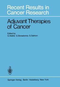 Book Cover for Adjuvant Therapies of Cancer by Georges MatheAAe, G Bonadonna, S Salmon