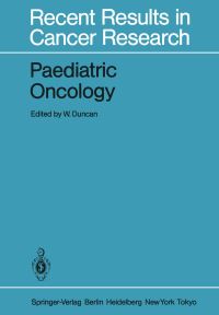 Book Cover for Paediatric Oncology by W Duncan