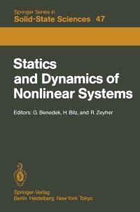 Book Cover for Statics and Dynamics of Nonlinear Systems by Giorgio Benedek, H. Bilz, R. Zeyher
