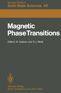 Book Cover for Magnetic Phase Transitions by M. Ausloos, R.J. Elliott