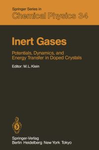 Book Cover for Inert Gases by ML Klein, RA Aziz, SS Cohen, H Dubost, ML Klein