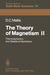 Book Cover for The Theory of Magnetism II by Daniel C Mattis