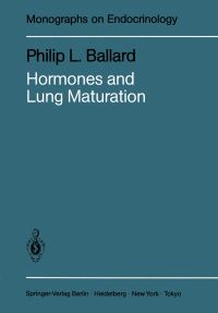 Book Cover for Hormones and Lung Maturation by Philip L Ballard