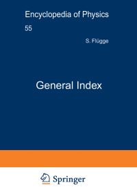 Book Cover for General Index / Generalregister by S Flügge