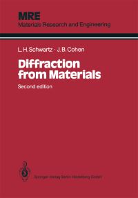 Book Cover for Diffraction from Materials by Lyle H Schwartz, Jerome B Cohen