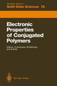 Book Cover for Electronic Properties of Conjugated Polymers by Hans Kuzmany, Michael Mehring, Siegmar Roth