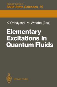 Book Cover for Elementary Excitations in Quantum Fluids by Kohji Ohbayashi, Mitsuo Watabe