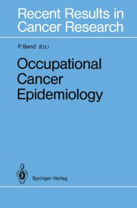 Book Cover for Occupational Cancer Epidemiology by Pierre Band