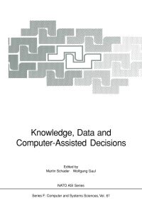 Book Cover for Knowledge, Data and Computer-Assisted Decisions by Martin Schader, Wolfgang A Gaul