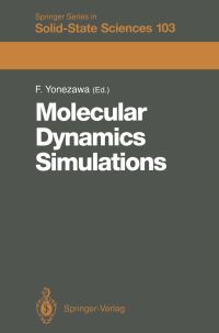 Book Cover for Molecular Dynamics Simulations by Fumiko Yonezawa