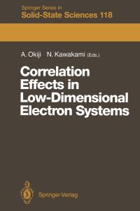 Book Cover for Correlation Effects in Low-Dimensional Electron Systems by Ayao Okiji, Norio Kawakami